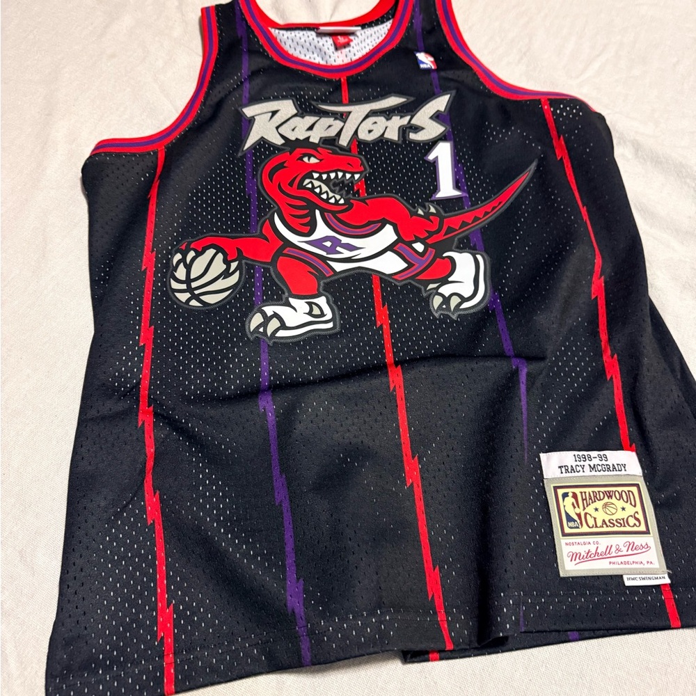 Mitchell & Ness Raptors Tracy McGrady Road Jersey